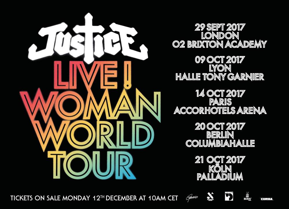 justice world tour europe