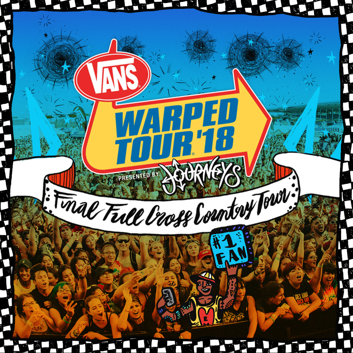 Vans Warped Tour Reveals Final Traveling Lineup - GENRE IS DEAD! النصيب